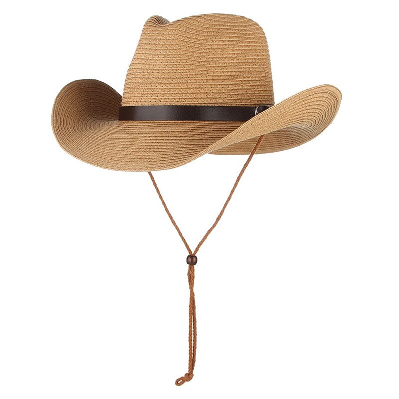 Sombrero de playa salvavidas para hombre, sombrero de paja para Surf, protección solar, accesorios de Surf: Khaki