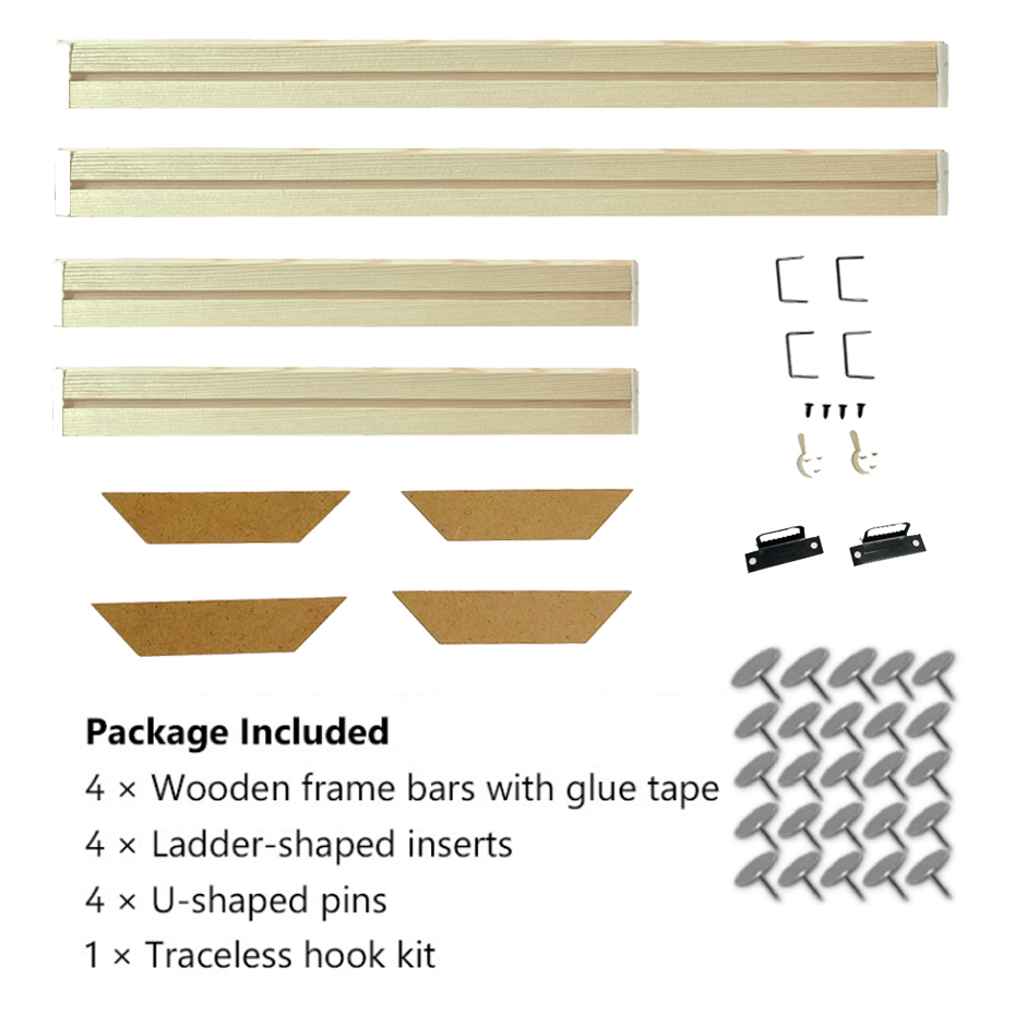 30x60 40x80 50x100cm Wooden Canvas Frame Frames Wooden Photo Oil Painting Canvas Diamond Painting Frames Canvas Wood Frame Wall