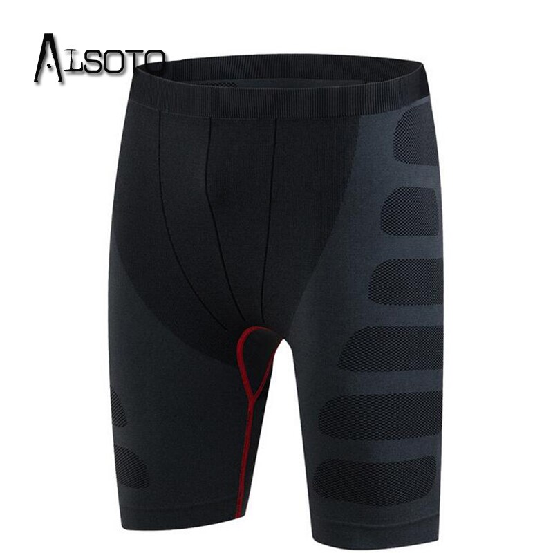 Sommer Männer Laufhose Fitnessstudio Fitness kurze Hose Schnell trocknend strecken FußBall Hosen Joggen Kompression Enge kurze Hose