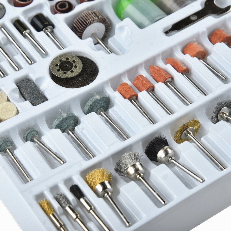 105/216Pcs Elektrische Mini Boor Kit Schurende Rotary Tool Accessoires Set Voor Dremel Slijpen Schuren Polijsten Snijden