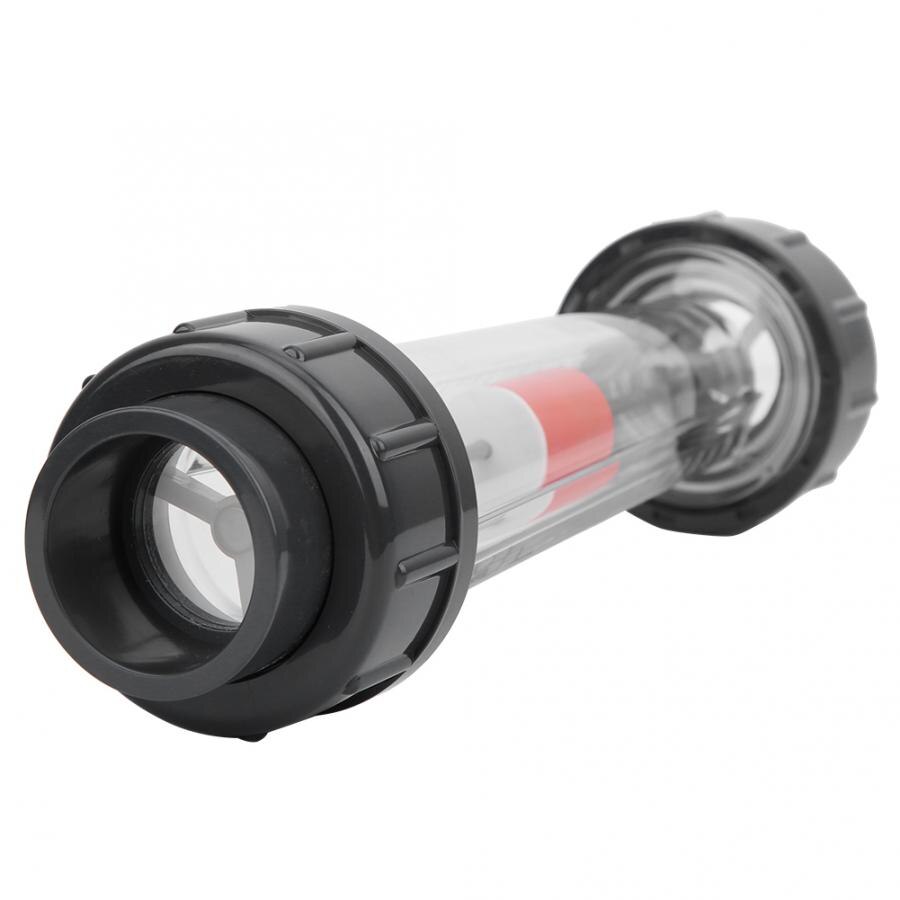 1 pcs LZS-32(D) Plastic Tube Type Liquid Flowmeter Waterflow Measuring Tool 0.4-4m³/H Range Liquid Measuring Instrument