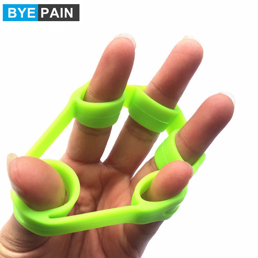 1Pcs BYEPAIN Finger Puller Silicone Finger Exercise Rehabilitation Trainer Five-Finger Pull Rings Finger Pull Rings