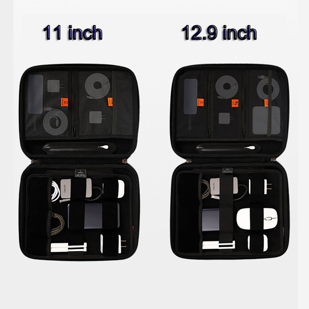 WiWU Laptoptas voor MacBook Air 13 Case Pro 13 2025, waterdichte tablethardshell voor iPad Pro 12,9 Air 10,9 11 inch notebooktas