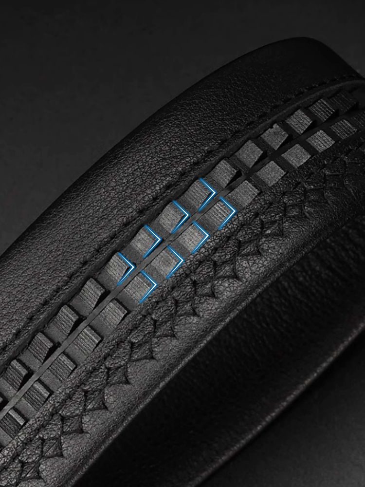 Beroemde Heren Riem, Hoogwaardige Luxe Lederen Riem, Heren Riem, Legering Automatische Gesp