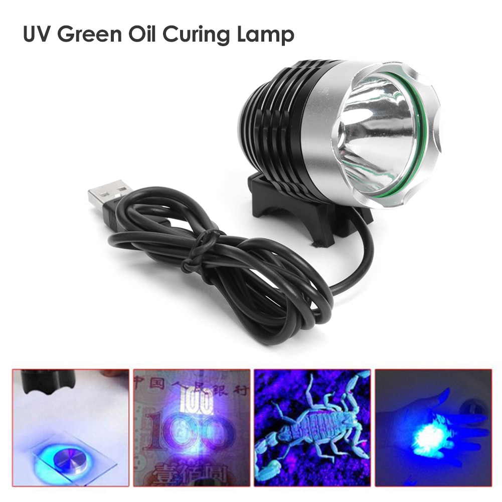 Mobile Phone Repair Tools K-338 USB UV Glue Curing Lamp Green Oil Heating Light for Smart Mobile Phone Maintence Accessaries