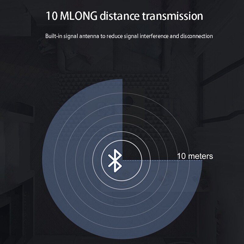 Usb bluetooth-ontvanger, bluetooth-adapter, bluetooth-zender voor luidsprekers, eindversterkers, subwoofers, computerluidsprekers