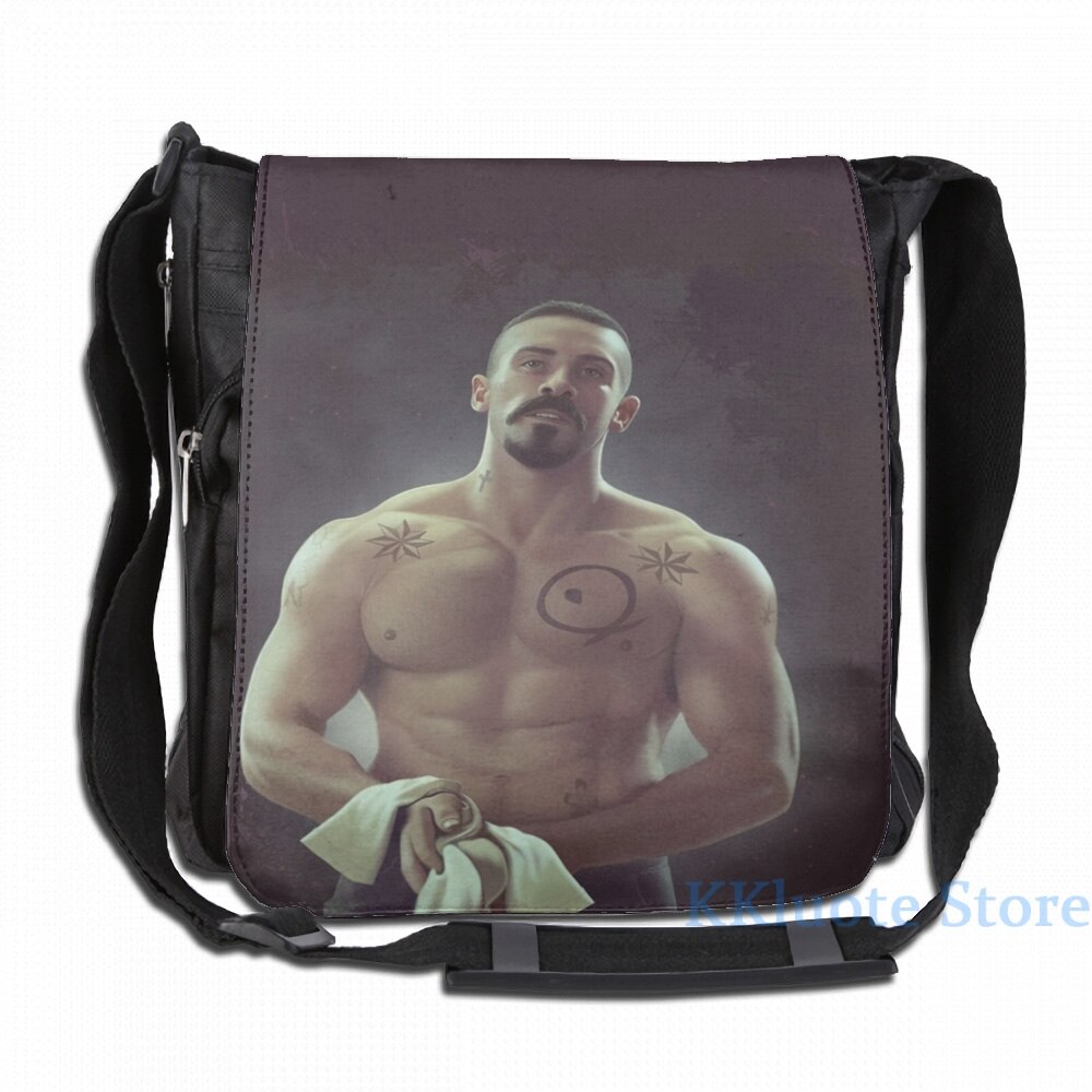 Funny Graphic print Boyka Undisputed Topless USB Charge Backpack men School bags Women bag Travel laptop bag: Single shoulder pack