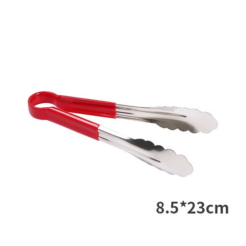 Pince à aliments pour Barbecue BBQ | Outils de cuisine en acier inoxydable Anti-brûlure Buffet pain, pinces à griller Bbq pinces de Barbecue accessoires de Barbecue 1 pièce: S