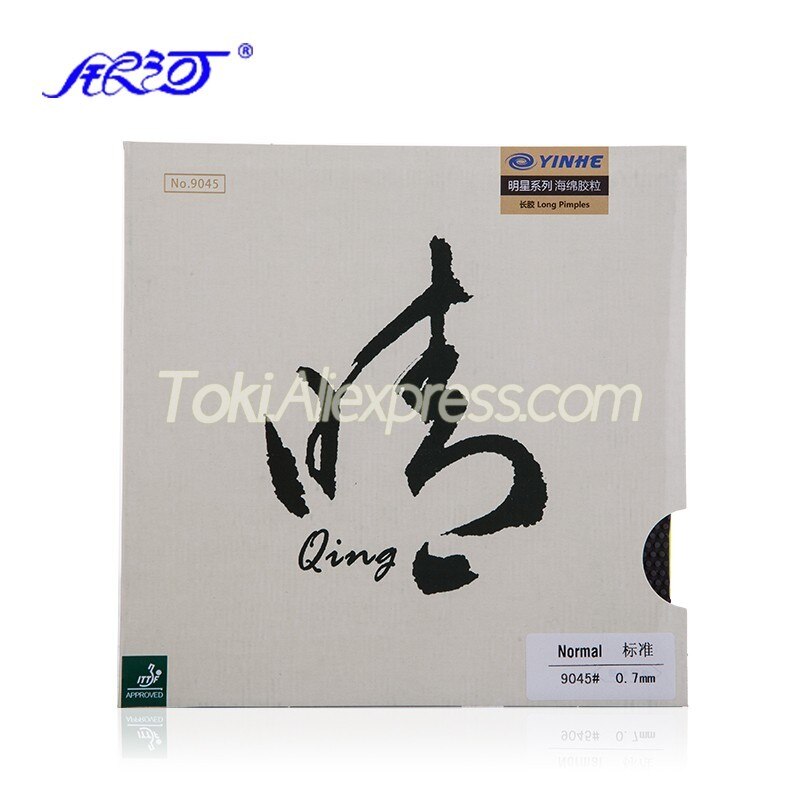 YINHE QING / Qing SOFT Pips-long YINHE Table Tennis Rubber Original Galaxy LONG PIPS Ping Pong Topsheet OX / Sponge