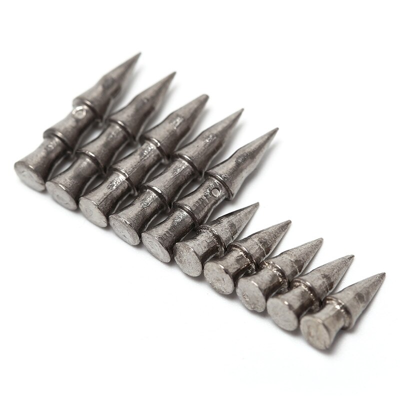 5 stk /8 stk wolfram spiker pagode fiske søkke liten tynn ormevekter søkke fiskeutstyr settes vertshus i myk plast lokker