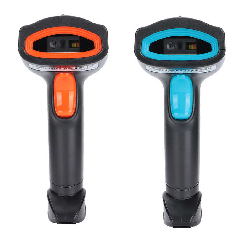 Lector de código de barras 3D, U2-W, S8 QR PDF417, 2,4G, inalámbrico, con cable, escáner de código de barras de mano, soporte USB, teléfono móvil, iPad