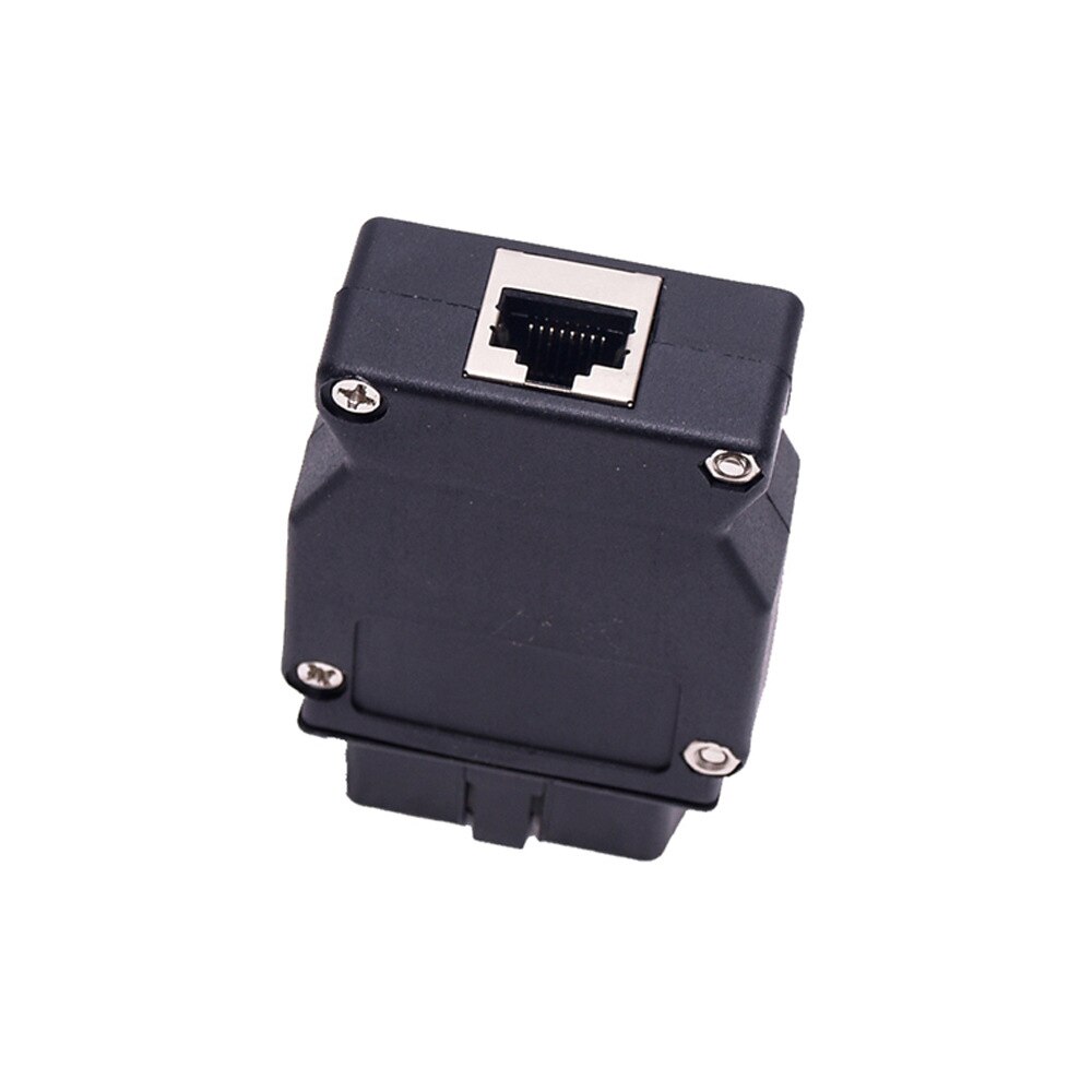 OBD 16Pin Plug Adapter For BMW Enet To OBD2 RJ45 Interface E-SYS ICOM Coding F-series Interface Connector Diagnostic Tool