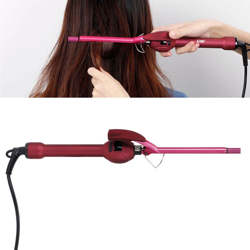 Hair Waver 9MM Ultrafine Curling Iron Temperature LCD Display Hair Curler Anti-scalding Styling Tools Hair Curlers