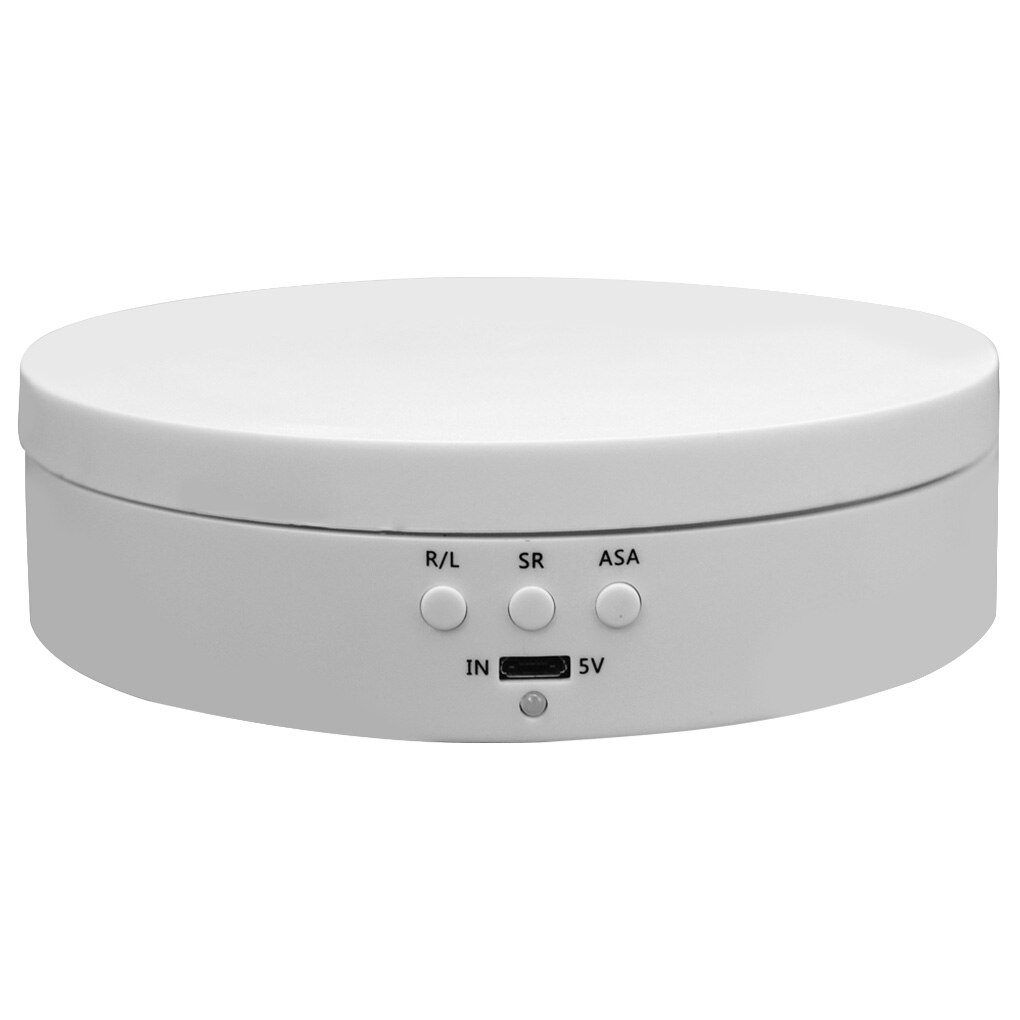 Display Table Rotating Photography Stand Electric Load Plastic Mini Turntable for Jewelry Show