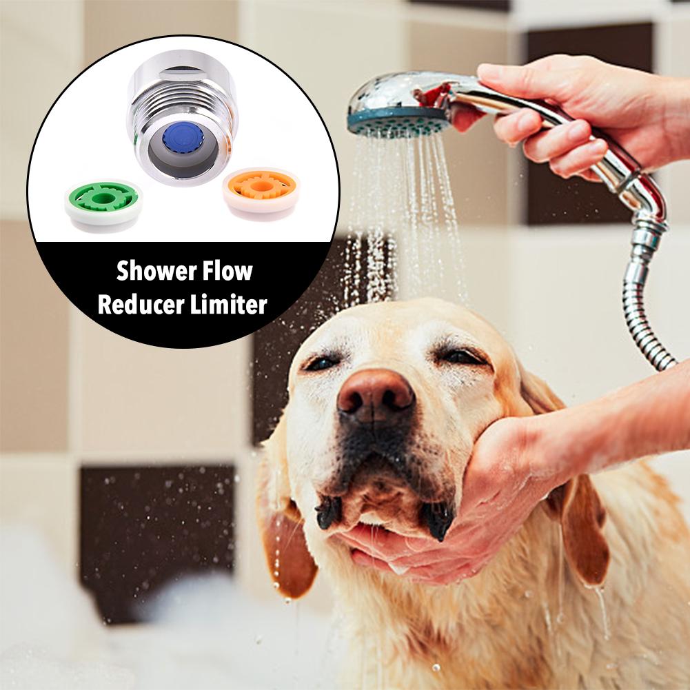 Shower Flow Reducer Limiter Set - Up to 70% Water Saving 4 L/min