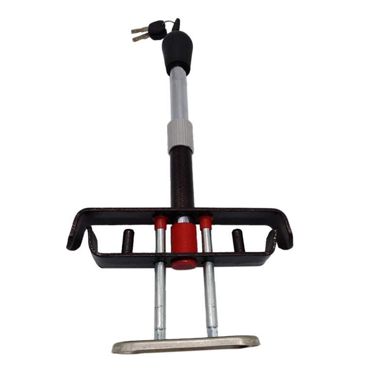 1PC Clutch Lock Multi-Purpose Pedal Lock Safety Theft Protection Locking Tool Anti-Theft Strong Security Brake Clutch Pedal Lock: Default Title