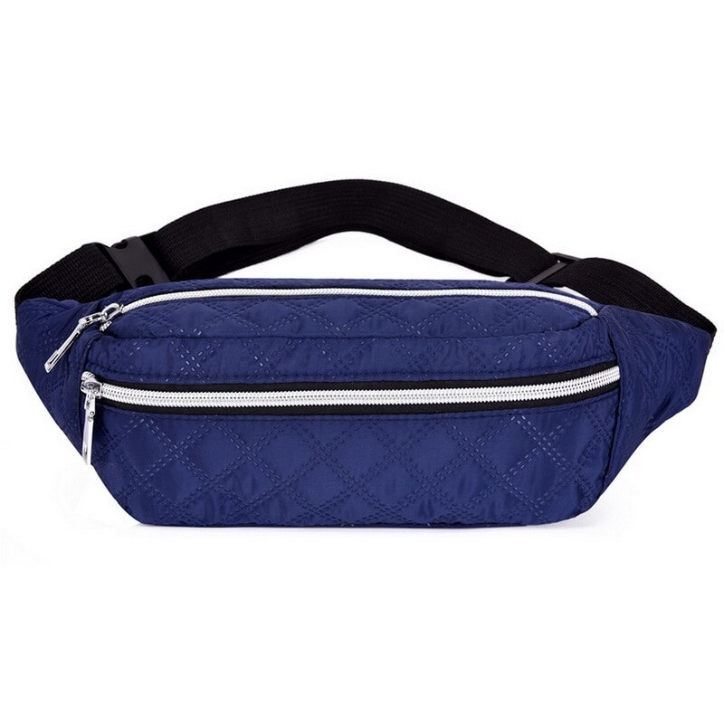 Wasserdicht Taille Pack Frauen Sport Laufen Taille Tasche Für Männer praktisch Halfter Gürtel Tasche Fitnessstudio Fitness Reisen Beutel Brust taschen: Blau