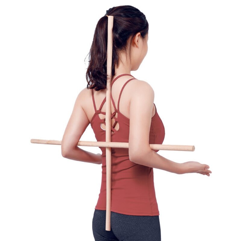 Yoga Rod Sticks Comfortable Body Stretching Tool For Martial Artists Dancers Gymnasts Open Shoulder Open Back Corrective Hump