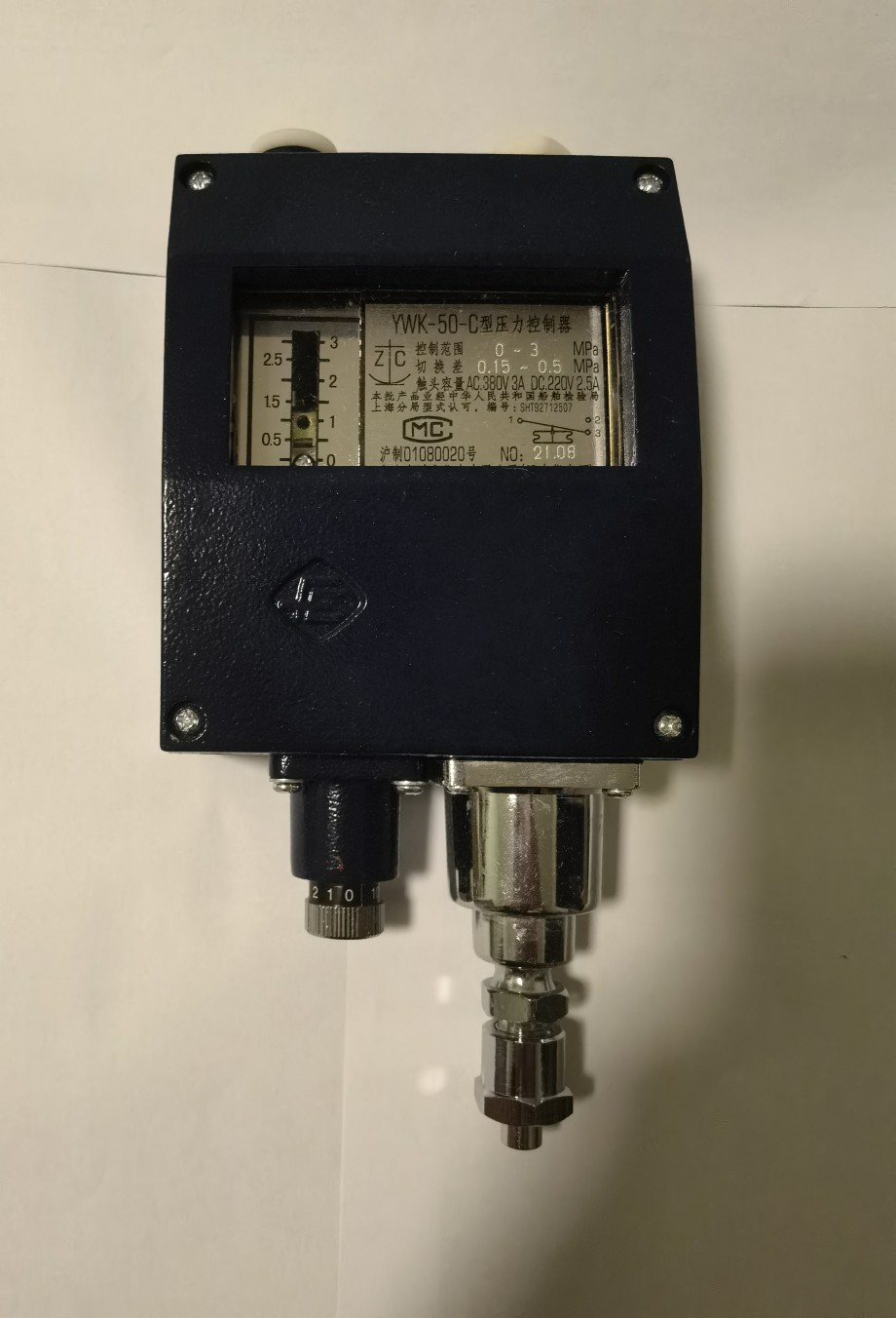 YWK-50-C Type Druk Controller Marine Drukschakelaar Relais