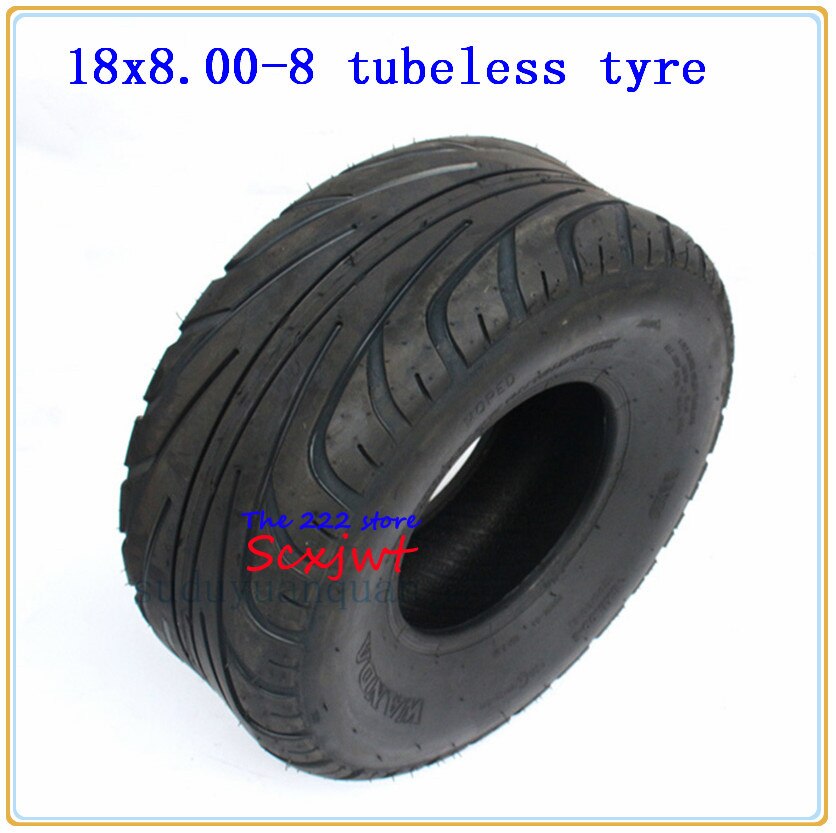 205/60-8 Tires 18x8.00-8 tubeless Tyres For Harley Chinese Bike 8inch 4PR ATV Quad Go-kart Vacuum wheel Tires