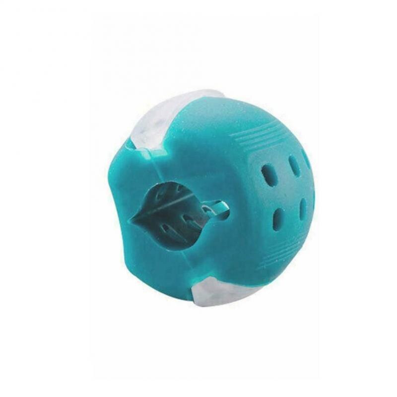 3/1 Pcs Unisex Face Chin Line Exerciser Facial Toner Exerciser Trainer Facial Muscle Chewer Lifting Massage Silica Gel Ball: 02 with box