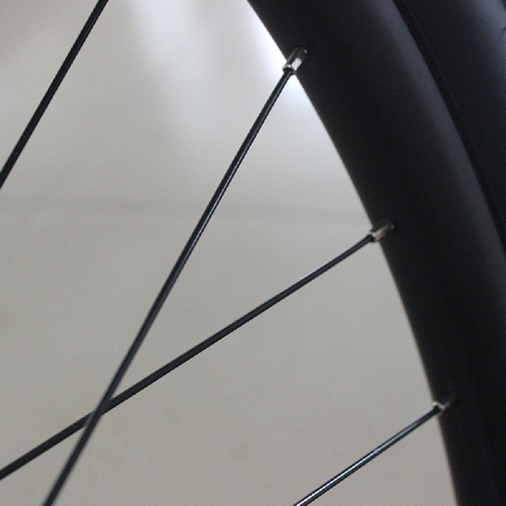 16Stck Fahrrad Fahrrad hoch-Kohlenstoff Stahl Speichen und Brustwarzen/251/253/255/257/259/261/263/265/267/269 mm Stricken Nadel