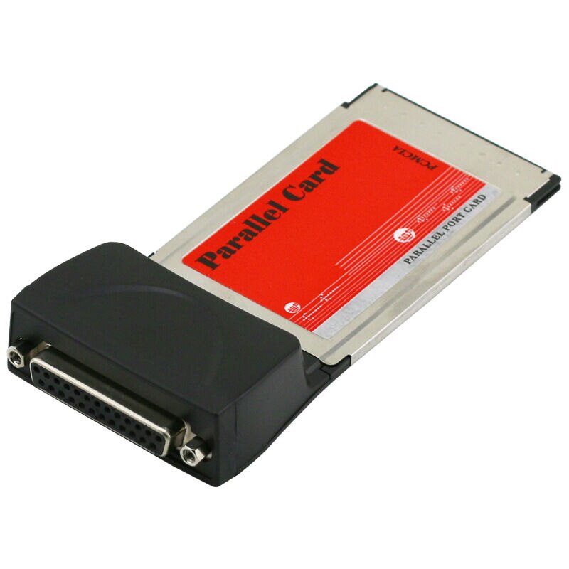 Carte PCMCIA vers ordinateur portable, imprimante parallèle, Port LPT, adaptateur Cardbus DB25, convertisseur de Port PCMCIA, prise en charge de Windows
