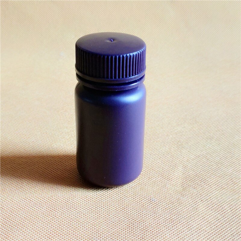 10Pcs 60ml Brown PP Plastic Chemical Reagent Bottle Chemistry Polypropylene Sample Bottle