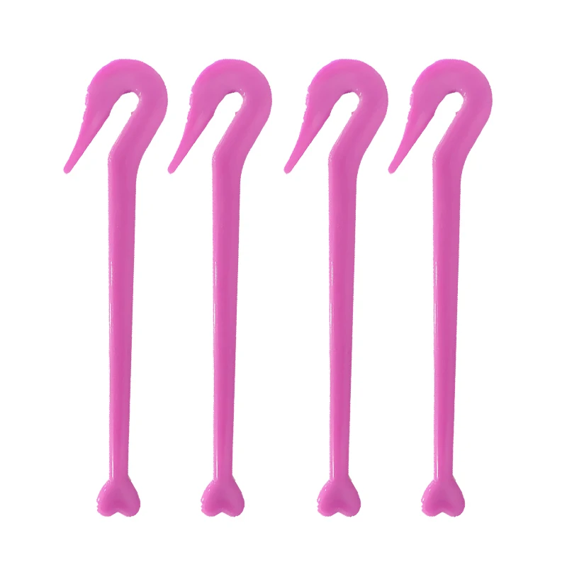 Nuevas herramientas para quitar bandas de goma para el cabello, cortador de goma para no daña la cabeza de salón, cuchillo para cortar, accesorios de estilismo, colores mezclados: Azul