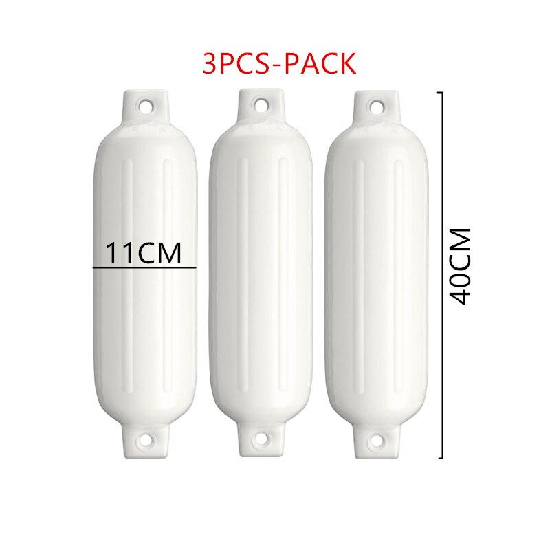 JayCreer D Style Boat Fender Boat Fenders Bumpers PVC: 40X11CM-3PCS