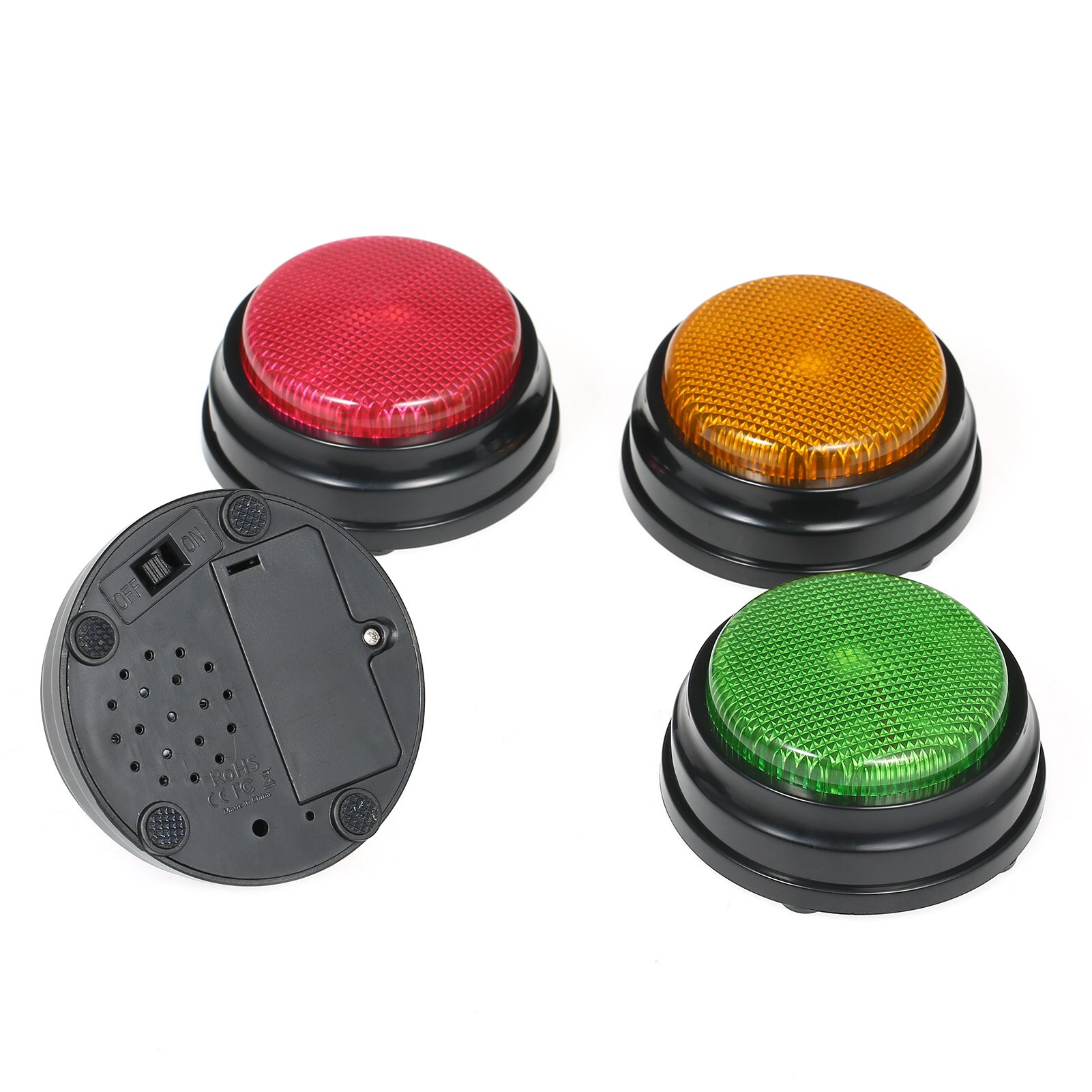 Bouton de jeu parlant enregistrable, réponse, buzzer, phonographe, bruit de fête, bouton d&#39;enregistrement vocal, jouet interactif pour enfants