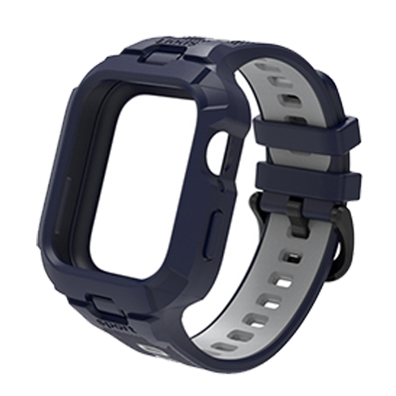 Sport Strap for Huawei Watch Fit 3 4 Pro Screen Protector Bumper Frame Protector Wriststrap for Huawei Watch Fit3 Strap Bracelet: XXL / GRAY