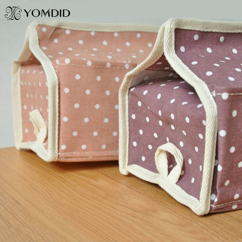 Vloeistofopslag tissue pomp huishoudelijke stoffen tissue doos polka dot zes vakken pompbak
