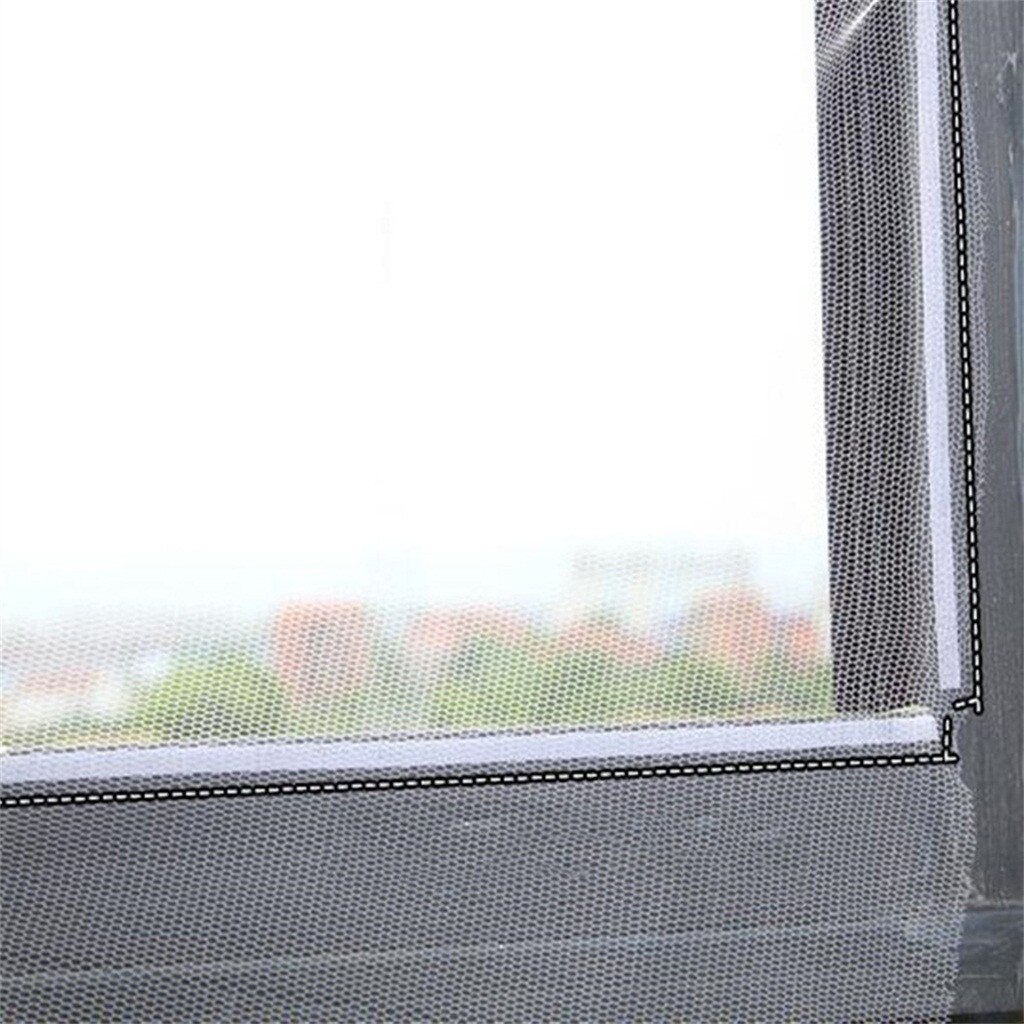 Anti-mosquito Net Fly Window Screen Mesh Insect Netting Mosquito Protector With Rolls Self-adhesive Tapes Fly Bug Insect Screen