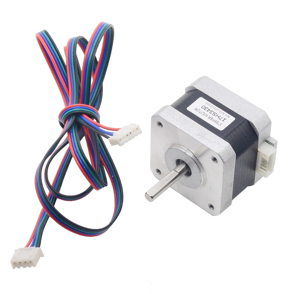 17HS3430 3D Printer Nema17 stepper motor 34mm /38 oz-in/1.2A CNC stepper motor for CNC Robot 3D Makebot Reprap Printer