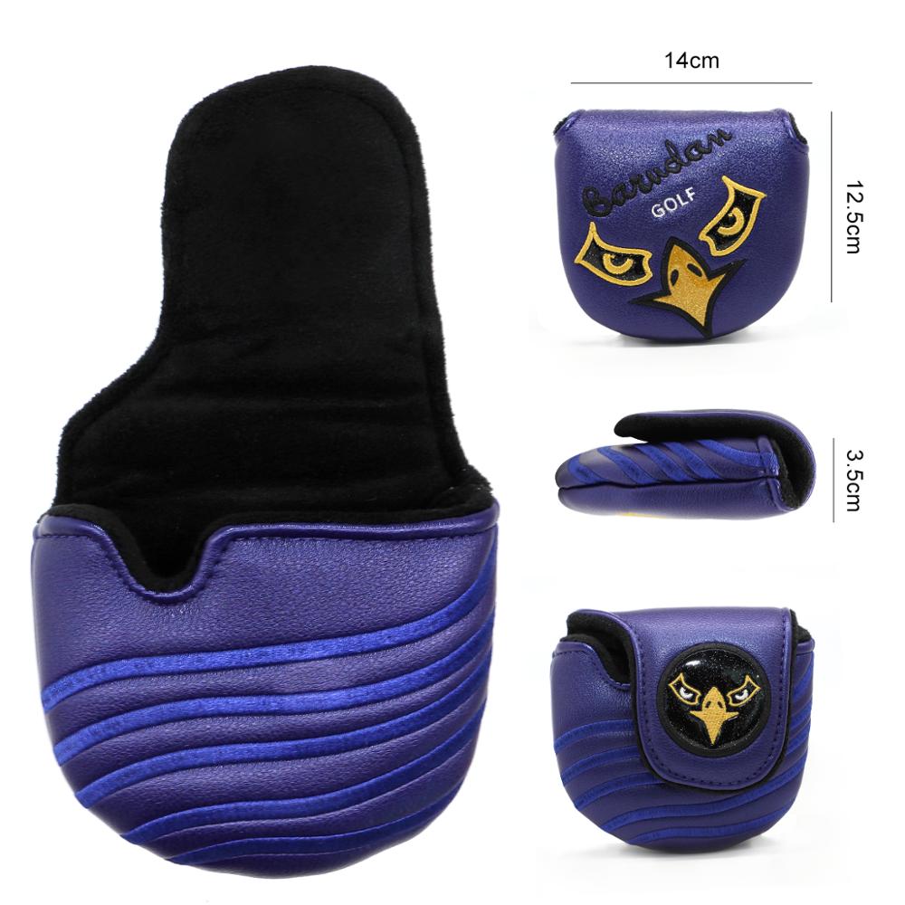 Golf Putter Cover Golf Mallet Head Covers with Lux... Grandado