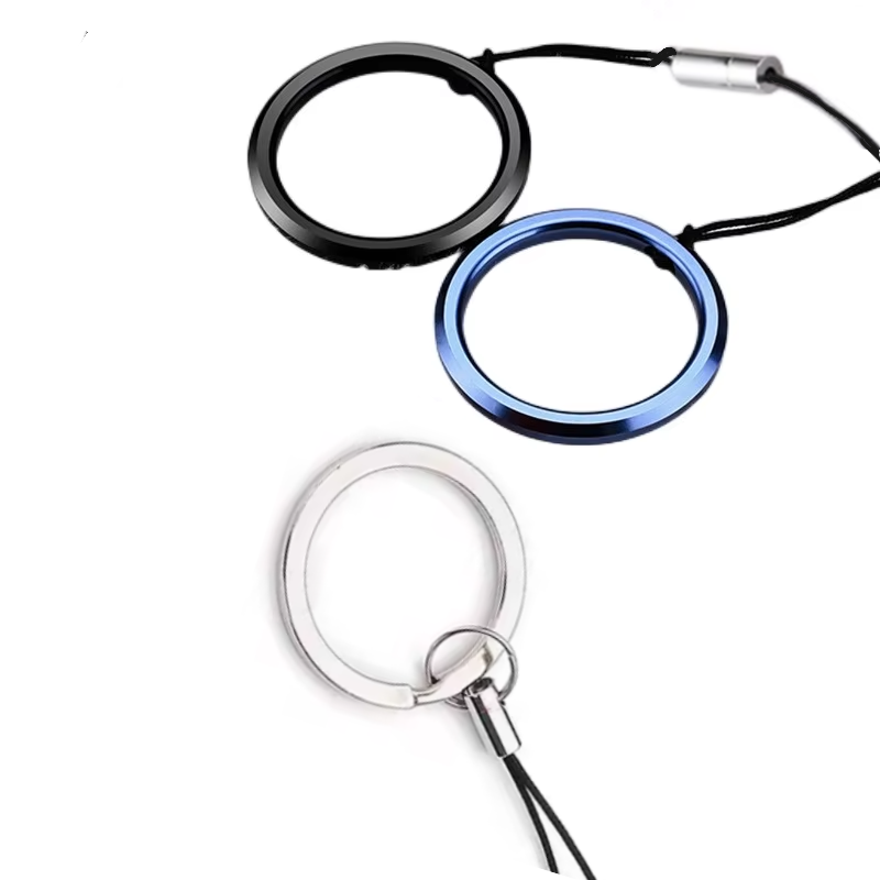 Portachiavi per cellulare fai da te cordino anello per cintura ciondolo accessori decorativi portachiavi con cordino laccio 3 impostato.: Default Title