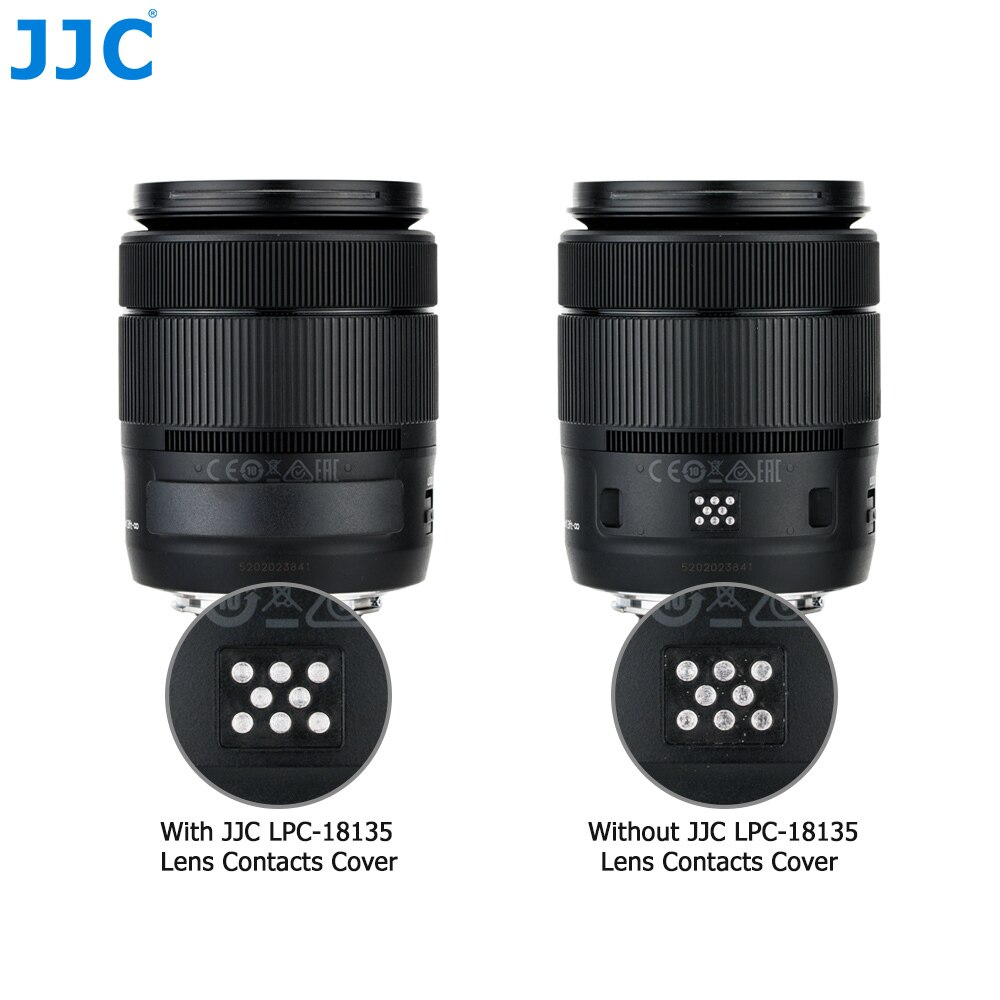 JJC Copriobiettivo della Fotocamera Contatti Cappuccio Protector Per Canon EF-S 18-135mm F/3.5-5.6 IS Usm