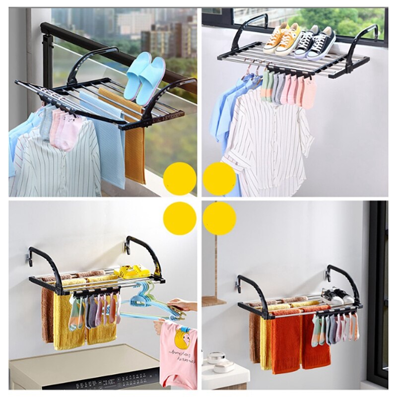 Rediator Rack Radiator Clothes Airers Balcony Cloth Drying Rack ... – Grandado