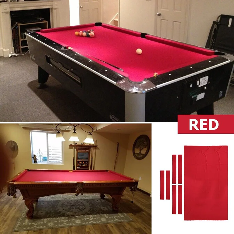 7/8/9FT Billiard Pool Table Felt Cloth Durable Pool Table Cloth Billiard Table Felt Room Billiard Pool Felt Cloth