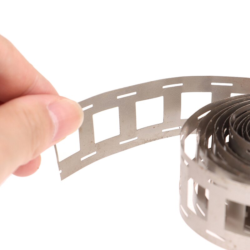 1M Pure Nickel Tab 18650 Li-ion Battery Nickel Strip Battery Ni Belt 2P 0.15mm