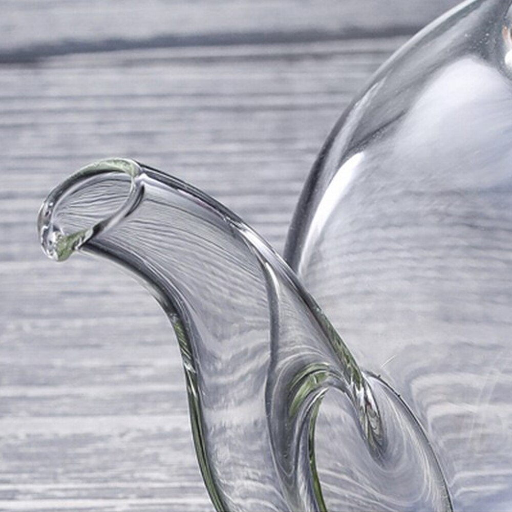 600ml Glass Teapot Heat-resistant Stainless Steel Clear Glass Tea Pot Leaf Filter Tea Pot Coffee Drink Home Office Teaware Set