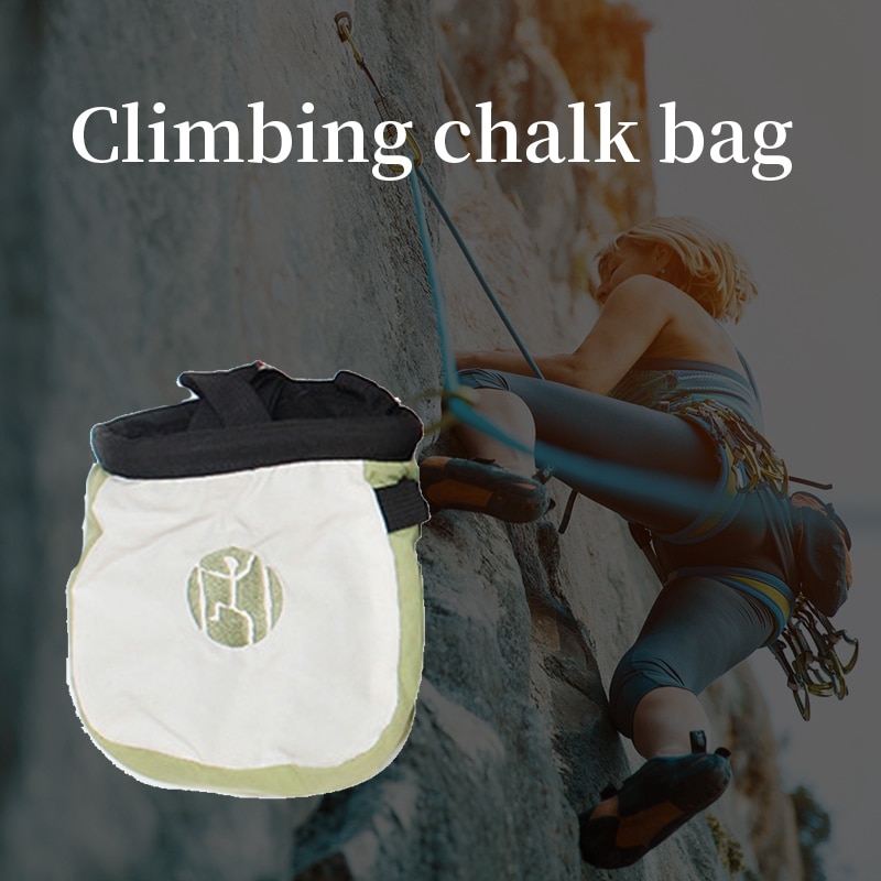 Klatring kridt taske skridsikker kridt taske bouldering klatring kridt taske gymnastik fitness skridsikker pudder taske: Default Title