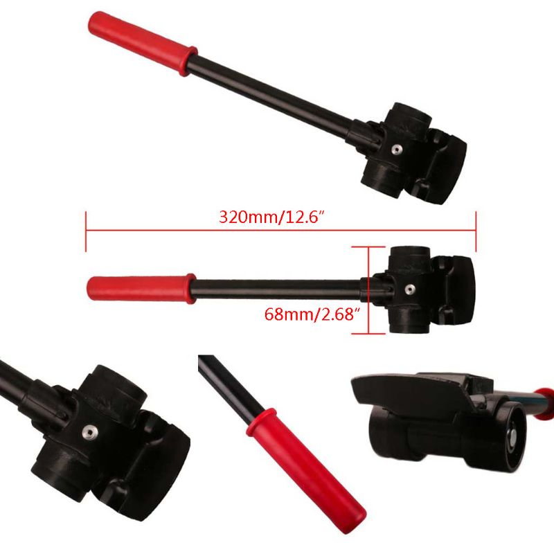 8pcs/set Furniture Mover Tool Set Transport Shifter Lifter Wheels Heavy Stuffs Moving Wheeled Roller Bar Easy to Move Furniture