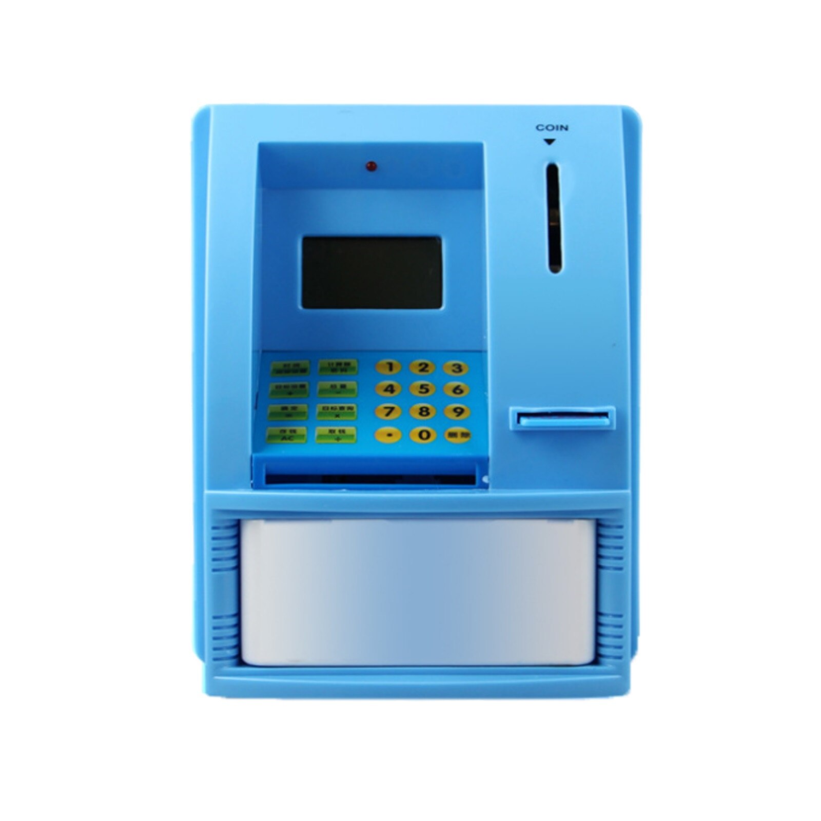 -selling Cartoon Automatic Deposit And Withdrawal Machine Children's Simulation Smart Password Bank Children's Toys: A