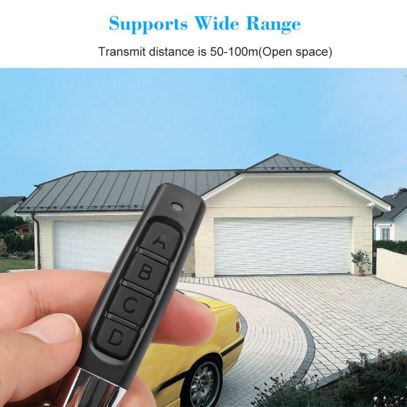 Afstandsbediening 433Mhz Voor Autosleutel Knoppen Garage Poort Deur Kopie Afstandsbediening Garagedeuropener Afstandsbediening Duplicator