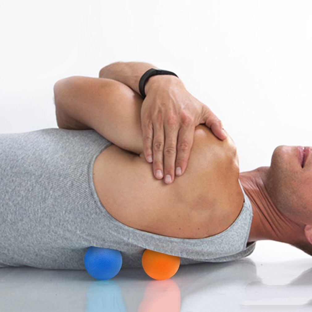 Fitness Verlichten Gym Enkele Bal Massage Bal Training Fascia Hockey Bal 6.3 Cm Massage Fitness Ballen Relax Spier Ballen