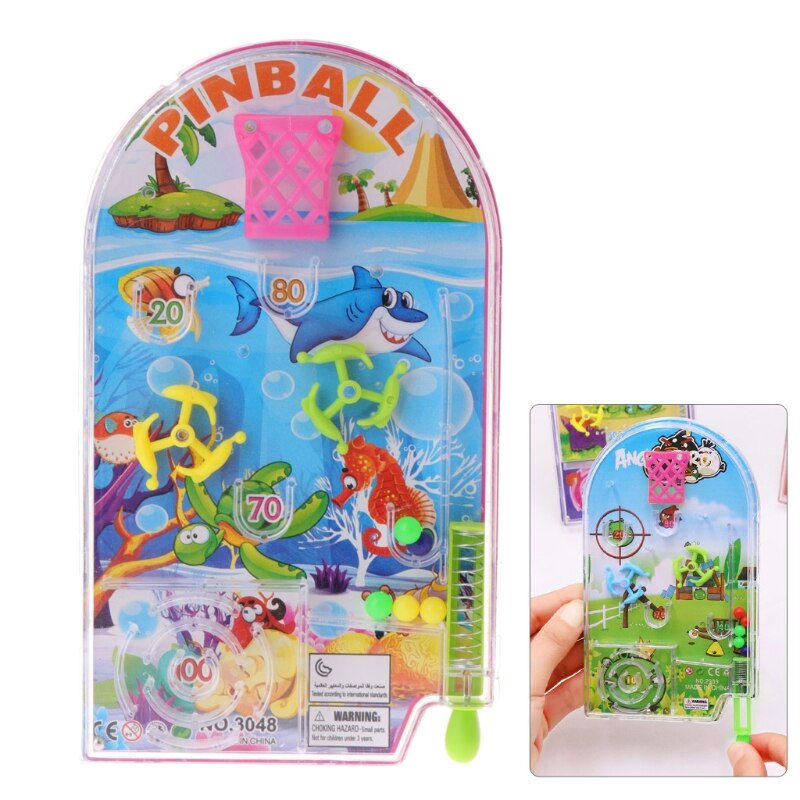 Novelty Pocket Pinball Toy Funny Party Games Machine Mini Puzzle Plaything