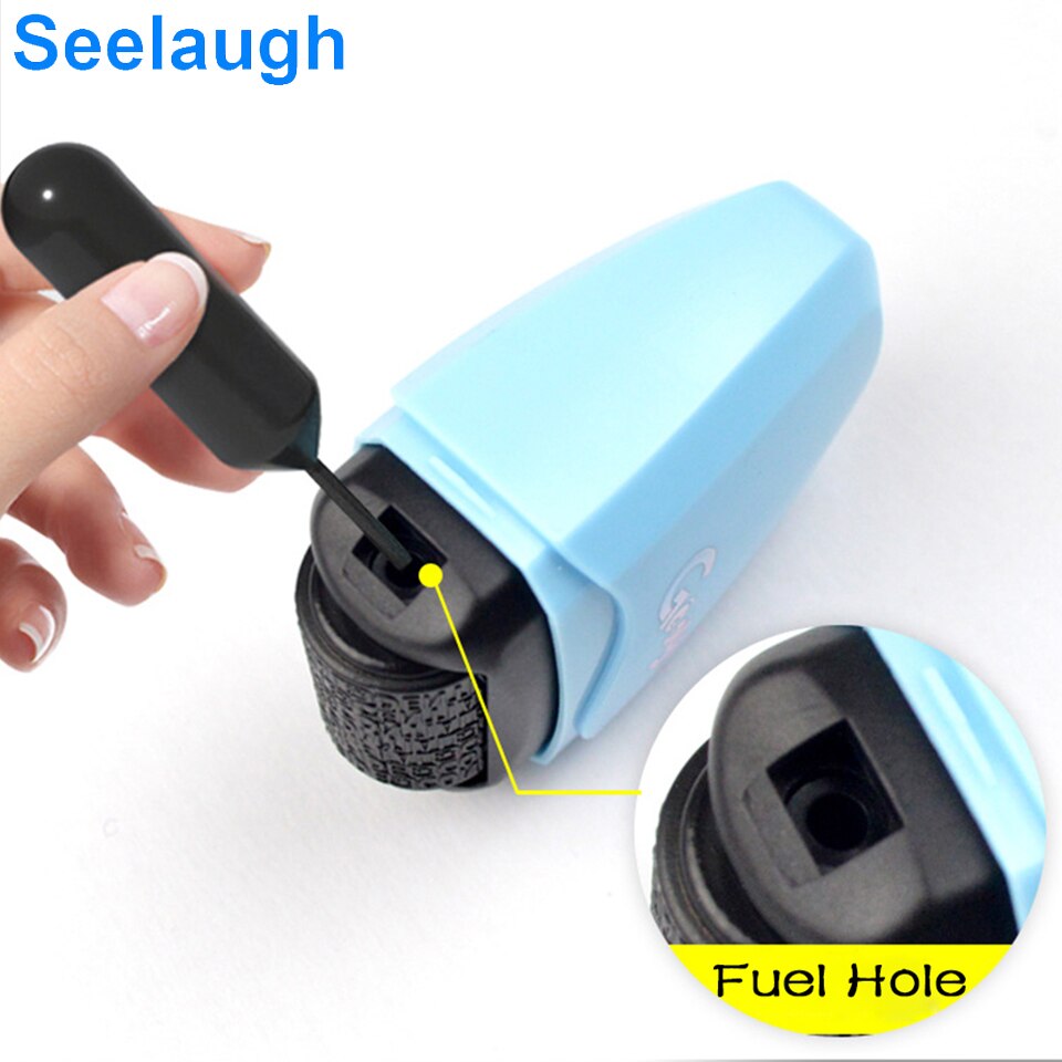 Scrapbooking DIY Seal Stamp Word Identity Privacy Coverage Protection Guard Your ID Confidentiality Confidential Seal Office Fil