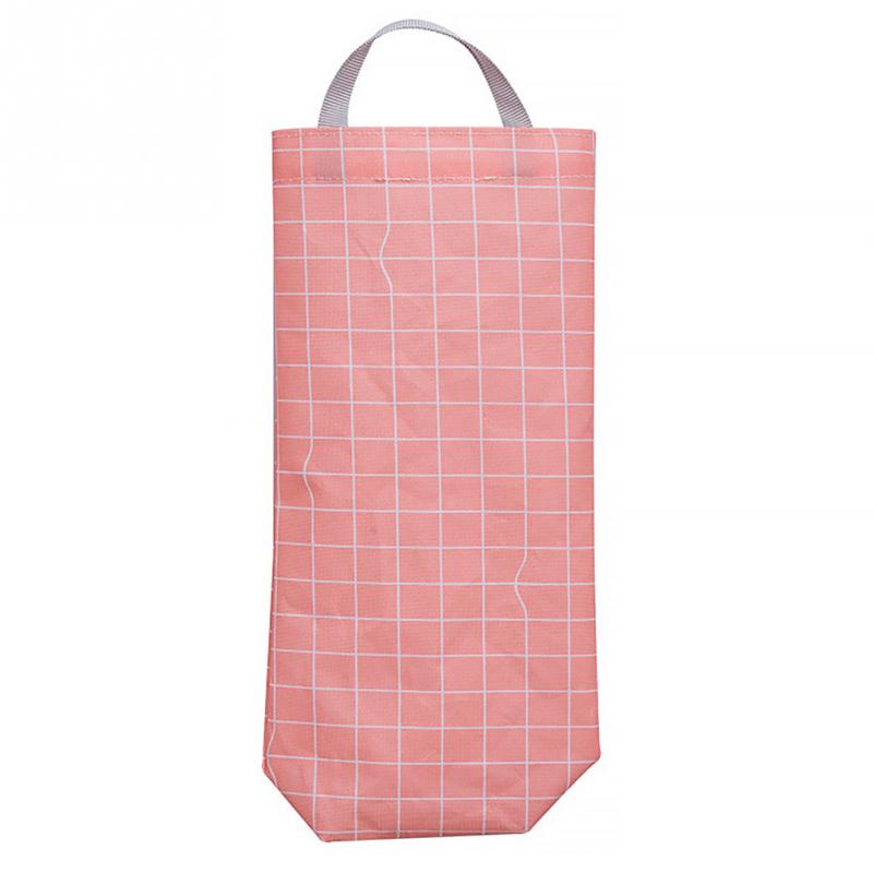 Hängen Oxford Müll Tasche Organizer Spender Küche Zauberstab Montieren Wiederverwendbare Taschen Halfter Wasserdichte Müll Tasche: Gitter